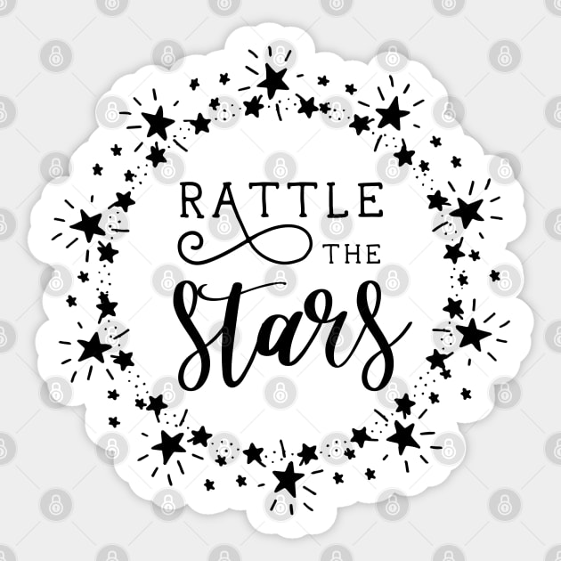 Rattle The Stars Sticker by kimcarlika